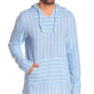 Onia Men's Easton Stripe Hoodie - M - NEW
